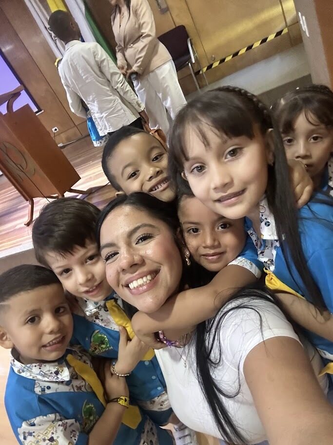Sesión pedagógica con primera infancia